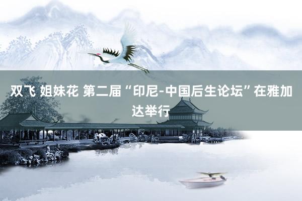 双飞 姐妹花 第二届“印尼-中国后生论坛”在雅加达举行
