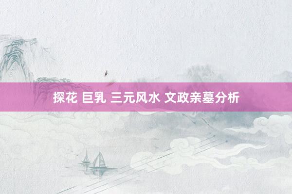 探花 巨乳 三元风水 文政亲墓分析
